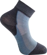 Woolpower Socks Skilled Liner Short Dark Grey/Nordic Blue