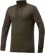 Woolpower Zip Turtleneck 200 Pine Green