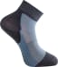 Woolpower Socks Skilled Liner Short Dark Grey/Nordic Blue