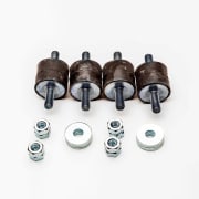 Vibrasjonsdempere sylinderformet kadmiumbehandlet stål.30x25