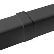 Skjøtestykke 80x60mm, grå