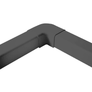 Flatbend 80x60mm, grå