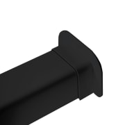 Veggroset 80x60mm, sort