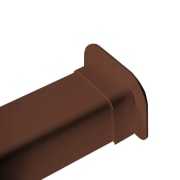 Veggroset 80x60mm, brun