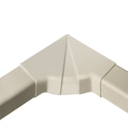 Innvendig vinkle justerbar 80x60mm, elfenben