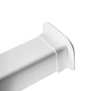 Veggroset 110x75mm, hvit