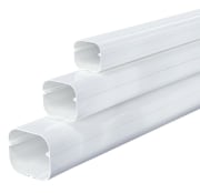 Kanal 98x73 mm, 2 m. Hvit Tecnosystemi