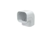 90 grader bend innvendig/utvendig 98 mm. Hvit Tecnosystemi