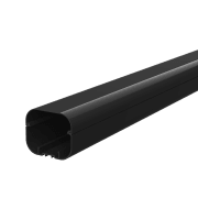 Kanal Tecnosystemi 72x64 mm, 2 m. Sort