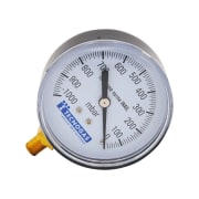 Måler for vakuumpumpe, med radial tilkobling Ø 80 mm, uten s