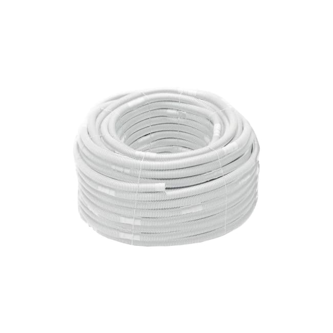 Kondensvannslange 18/20 mm med klipstilkobling. 50 meter.
