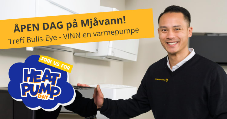 Vinn en varmepumpe på varmepumpedagen!