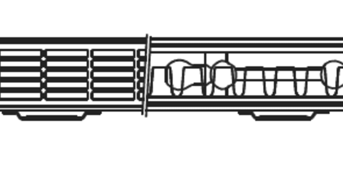 En og et halv panels radiator (21) MF3