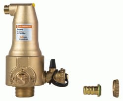 Zeparo Zutx 25 med avstengning og spylemulighet