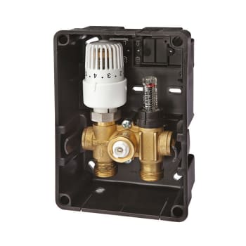 Mini gulvregulator m/ flowmeter, 20 m2