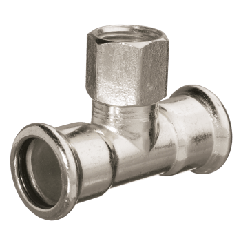 Syrefast T-rør, innvendige gjenger