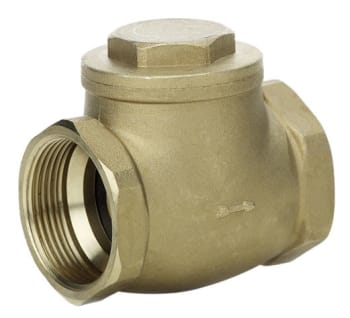 Tilbakeslagsventil med klaff