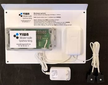 Viwa Watersafe sjaktvarsling uten ventiler og kabler