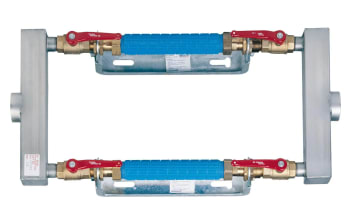 Vannmålerkonsol - dobbel