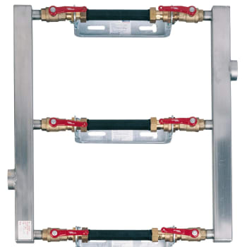 Vannmålerkonsoll - trippel