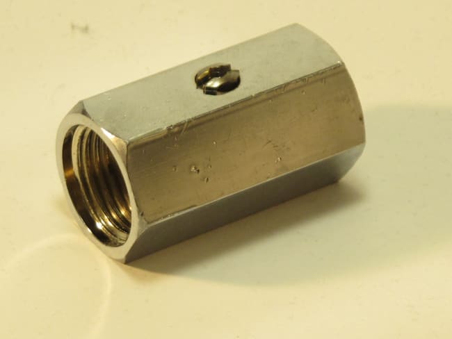 1/2" Mini kuleventil inv/inv.uten Hendel