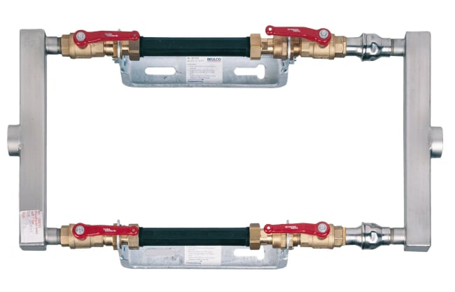Erstattet!!!  1 1/4" Paralellkoblet vannmåler brakett G25
