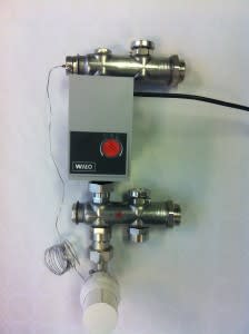 Shuntgruppe  Midi "M5" for inntil 150 M2 med termostat