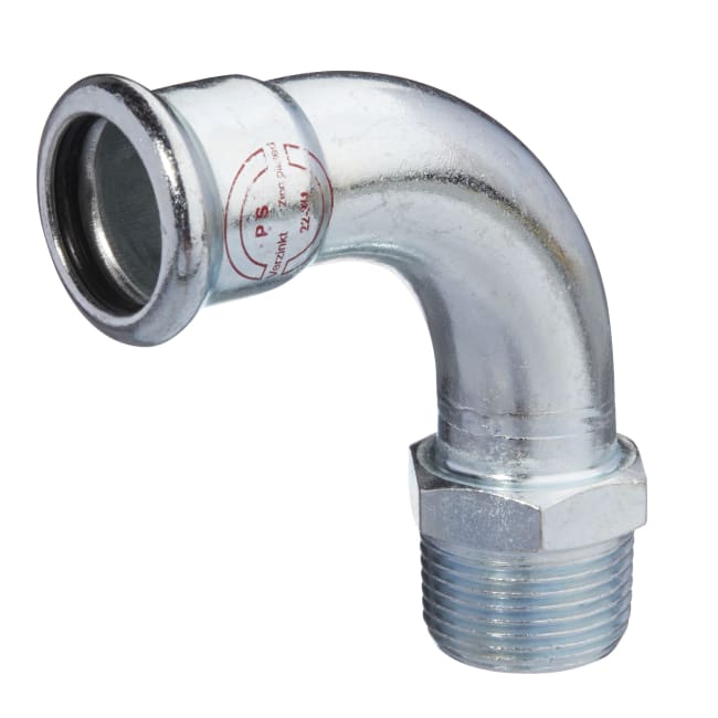 Syrefast albue, utvendige gjenger