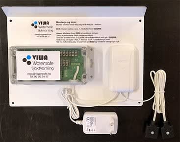 Viwa Watersafe sjaktvarsling uten ventiler og kabler