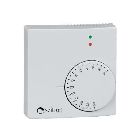 Elektronisk termostat varme / kjøling i sekvens 230 VAC