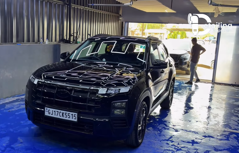 Car wash process and exterior cleaning