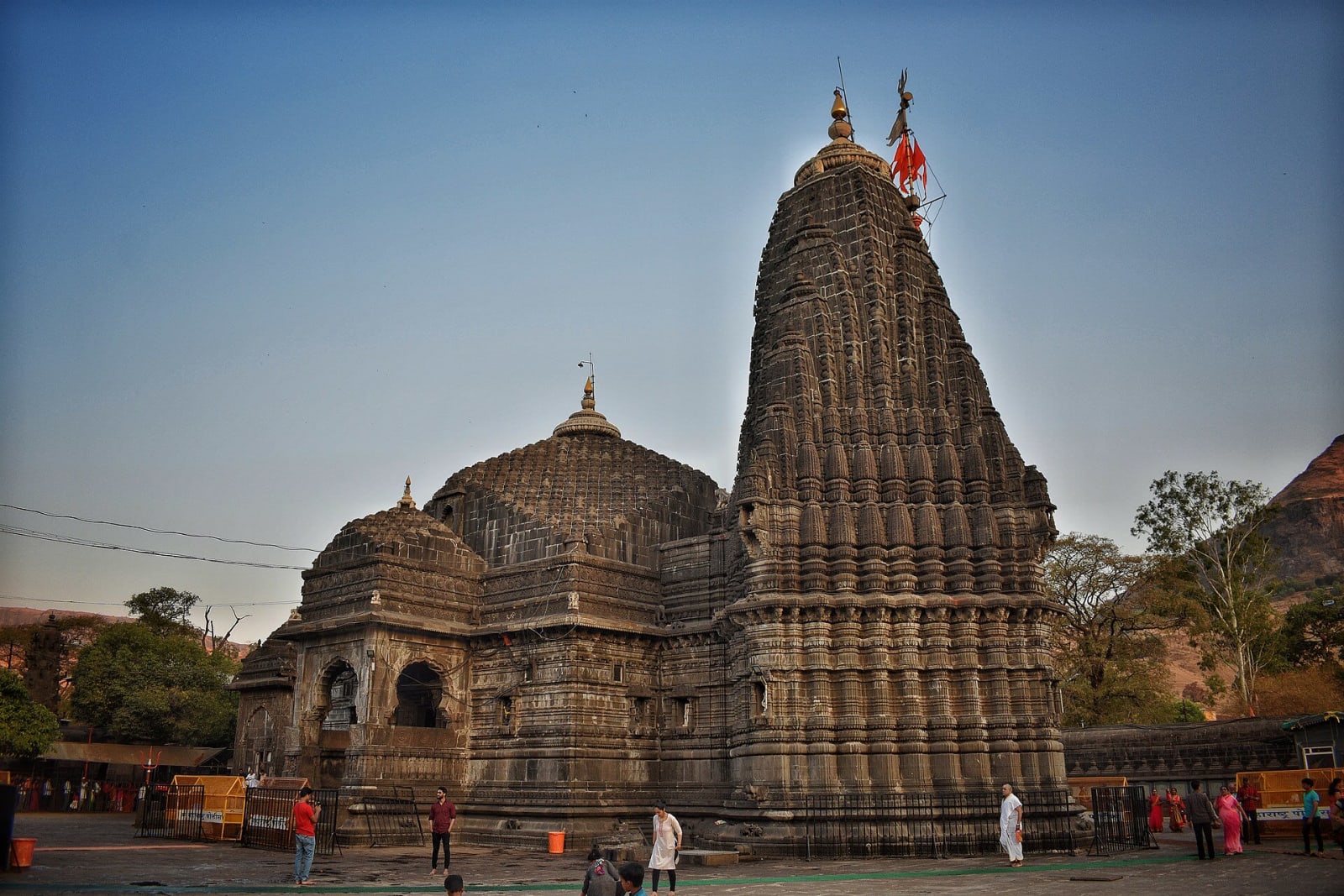 Trimbakeshwar Jyotirlinga temple at Trimbak, near Nashik, Maharashtra.