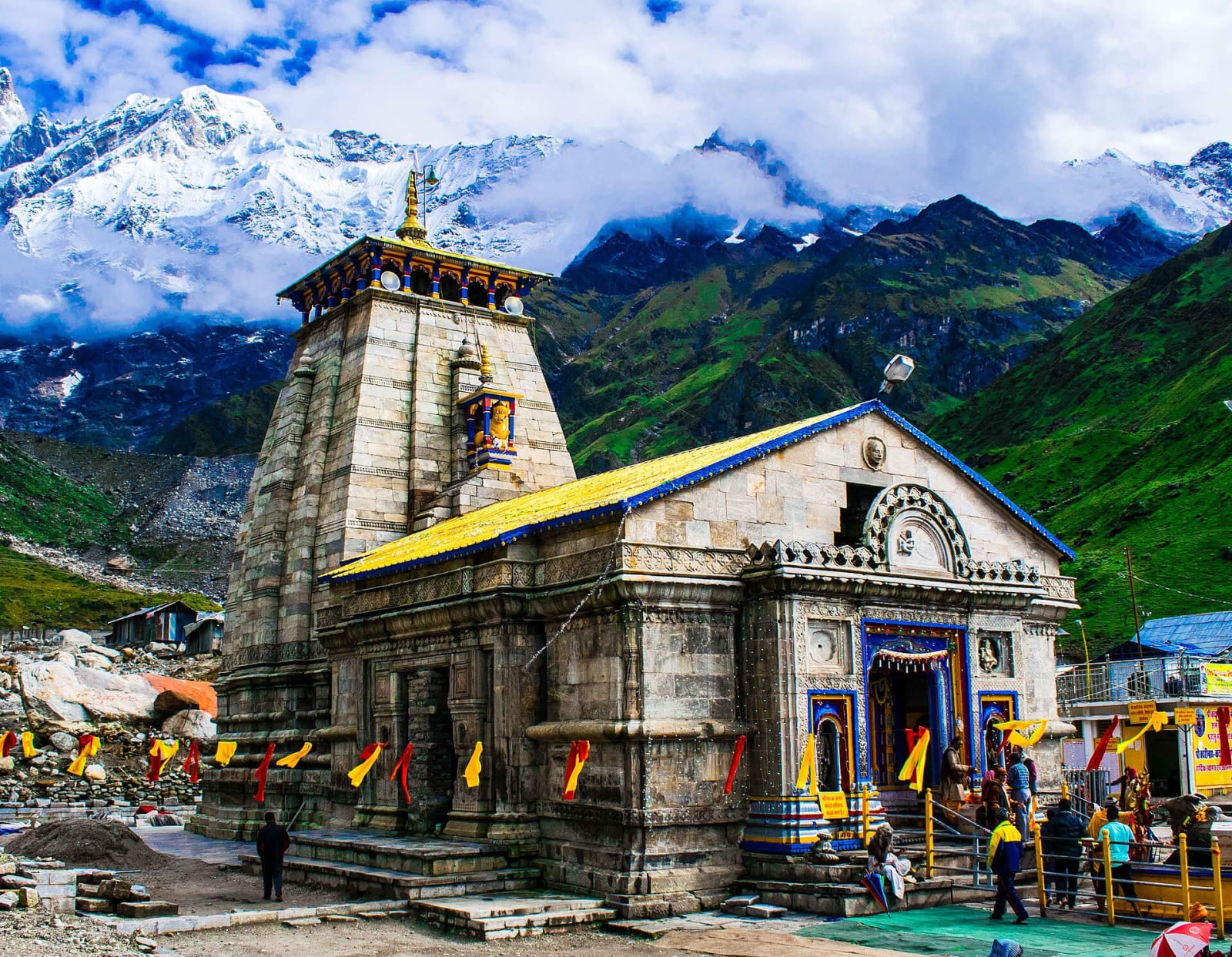Kedarnath Jyotirlinga temple, Rudraprayag district, Uttarakhand.