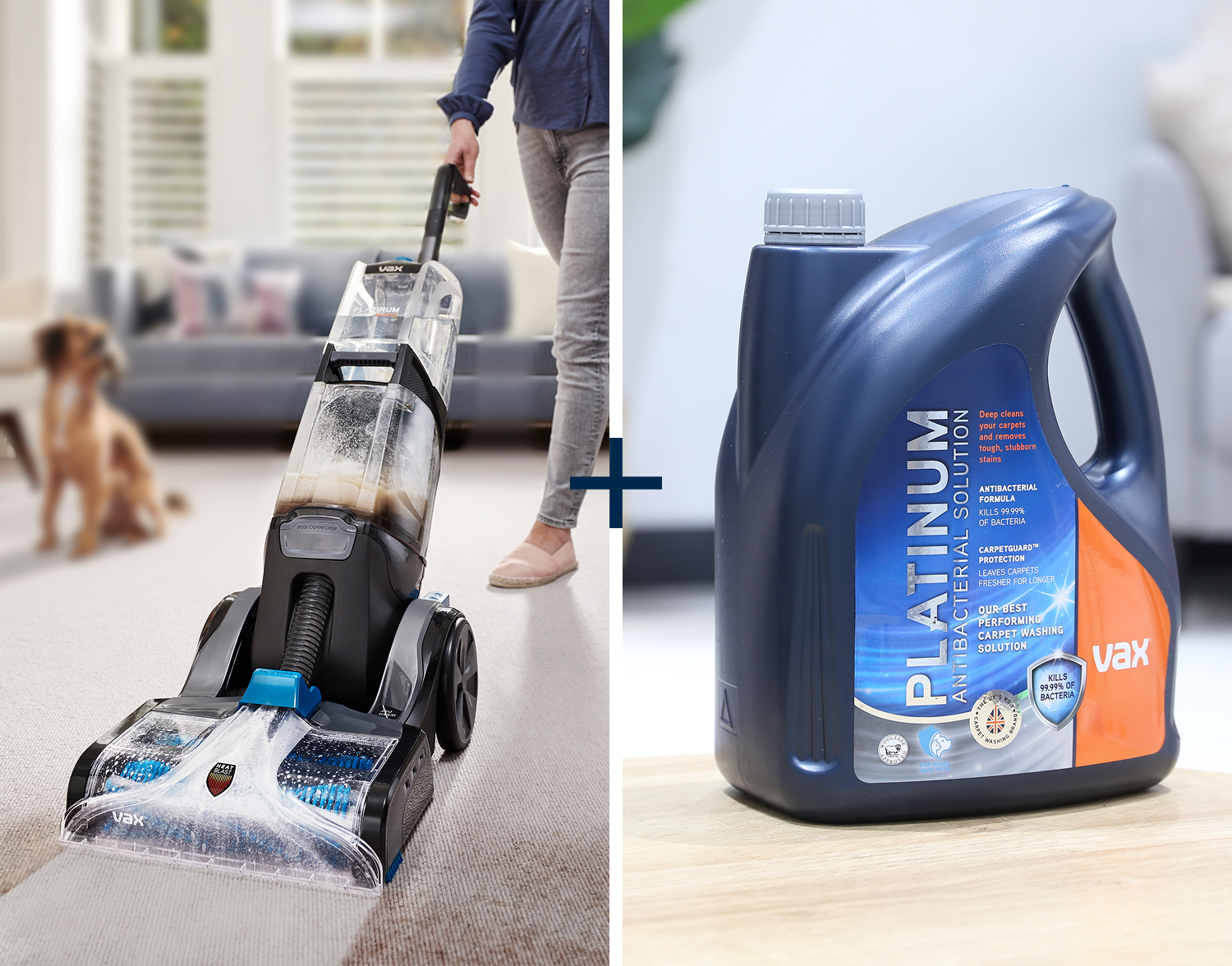 VAX Platinum SmartWash Carpet Cleaning Bundle