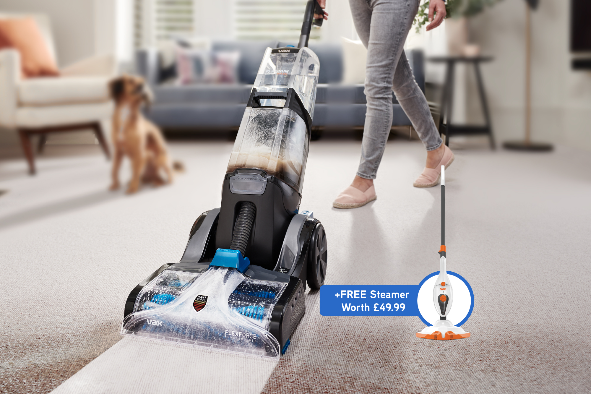 VAX Platinum SmartWash Carpet Cleaner