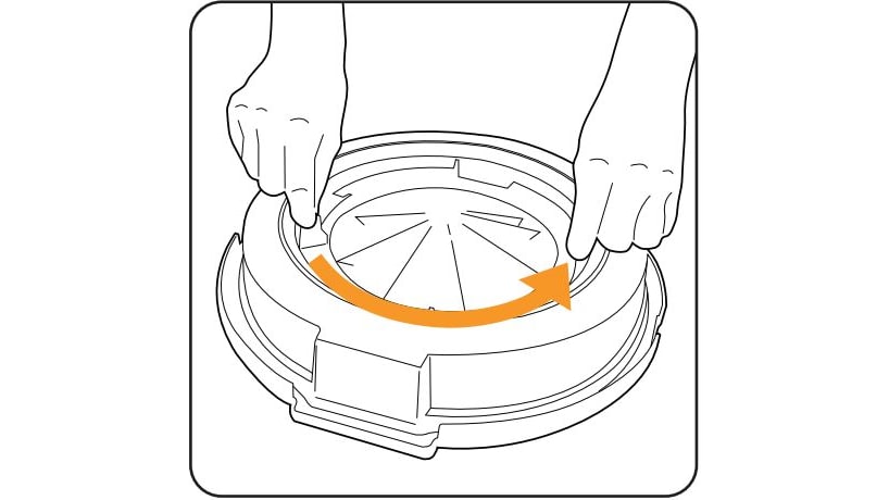 Twist retaining clip