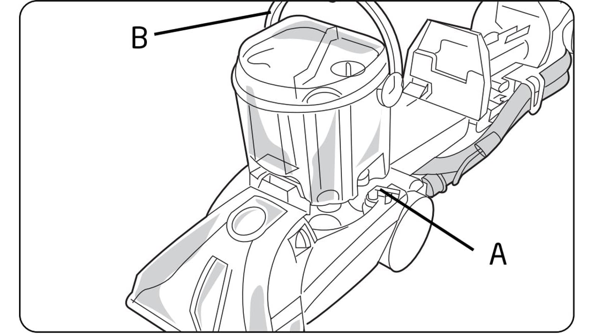 Unclip recovery tank latches