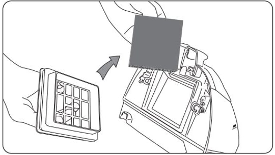 Remove filter from frame