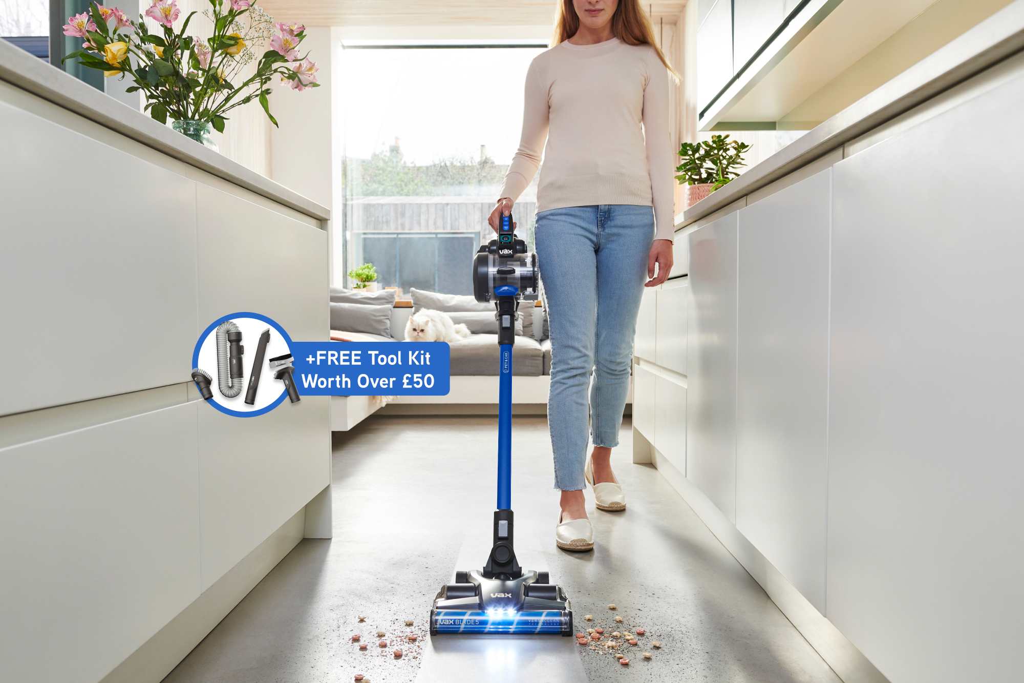 VAX ONEPWR Blade 5 Dual Pet & Car Cordless Vacuum Cleaner