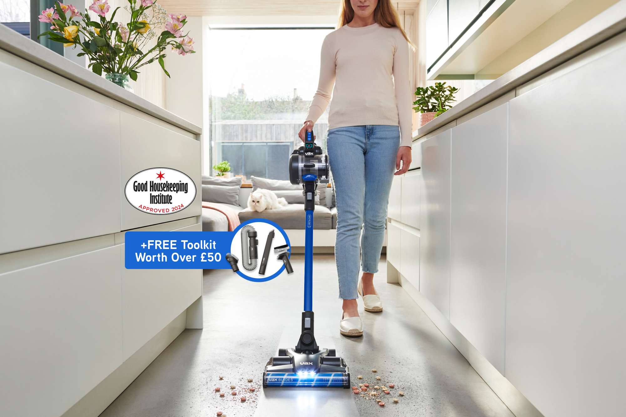 VAX ONEPWR Blade 5 Dual Pet & Car Cordless Vacuum Cleaner