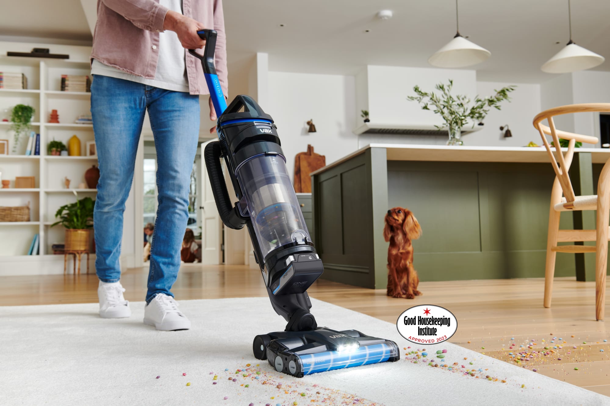 VAX ONEPWR Edge Dual Pet & Car Cordless Upright Vacuum Cleaner