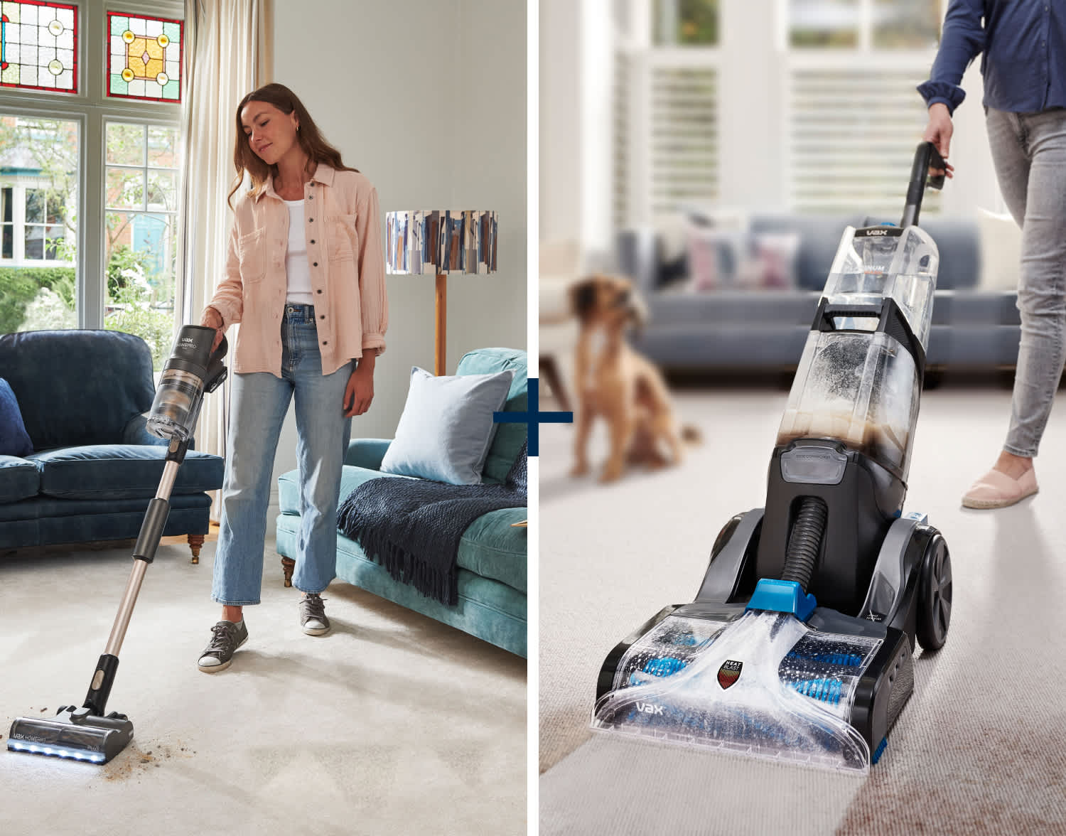 VAX Platinum SmartWash Carpet Cleaner and HomePro Plus Bundle Deal