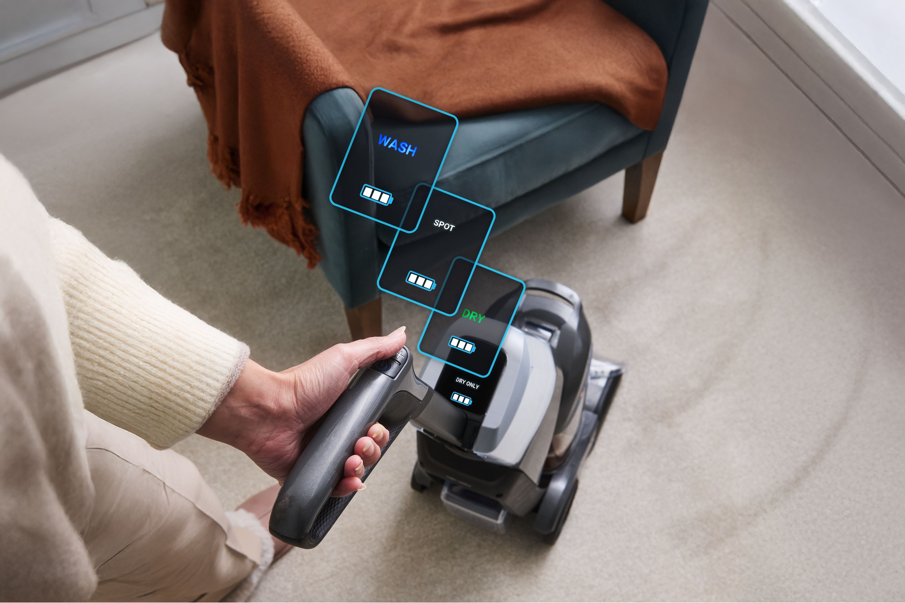 Intuitive LED Display and Easy Access Controls