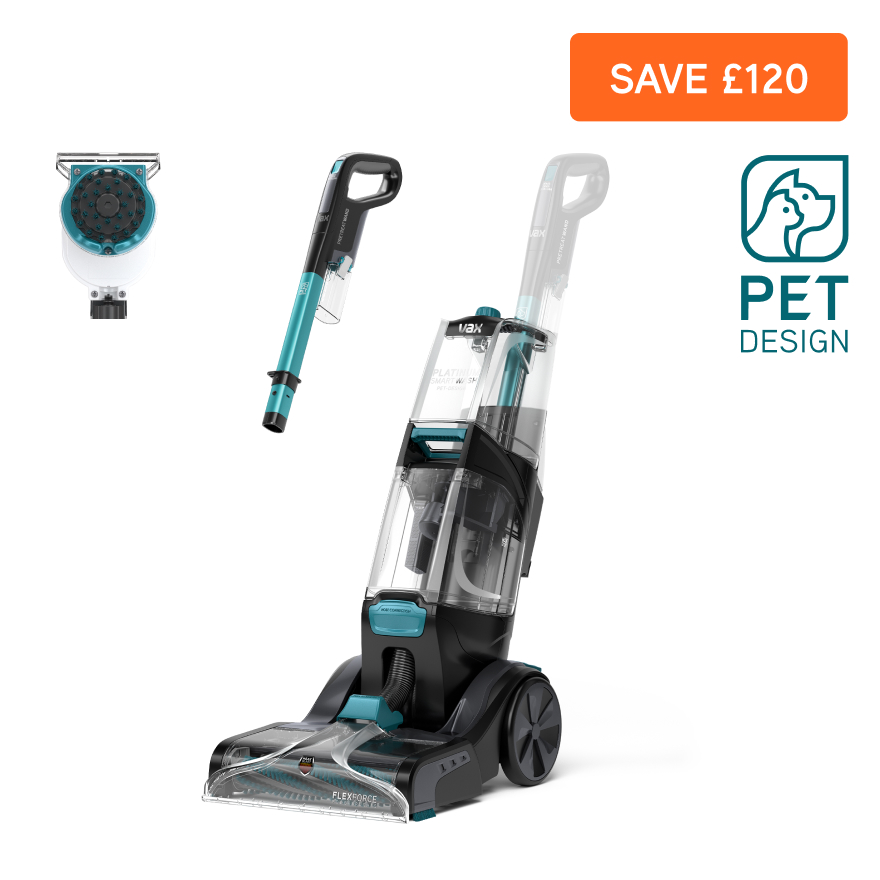 VAX Platinum SmartWash Pet-Design Carpet Cleaner