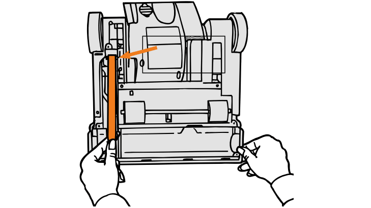 Add belt to spindle