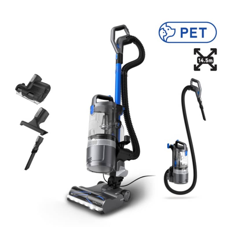 VAX LiftOut Reach Pet Upright Corded Vacuum Cleaner