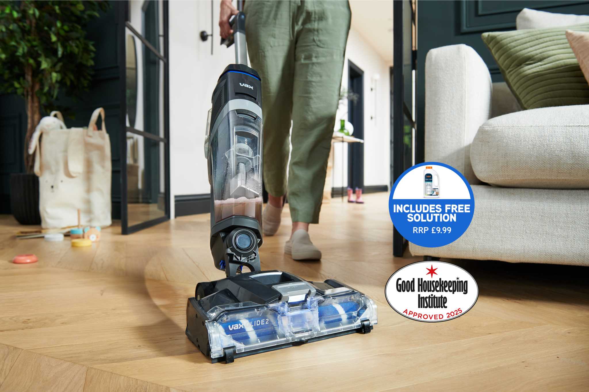 AA - HomePro Web Updates/AAA - New PDP Gallery Content/HardFloor Cleaners/Glide 2/Solution Update/VAXUK4335_-_Hero_Image_-_Glide_2