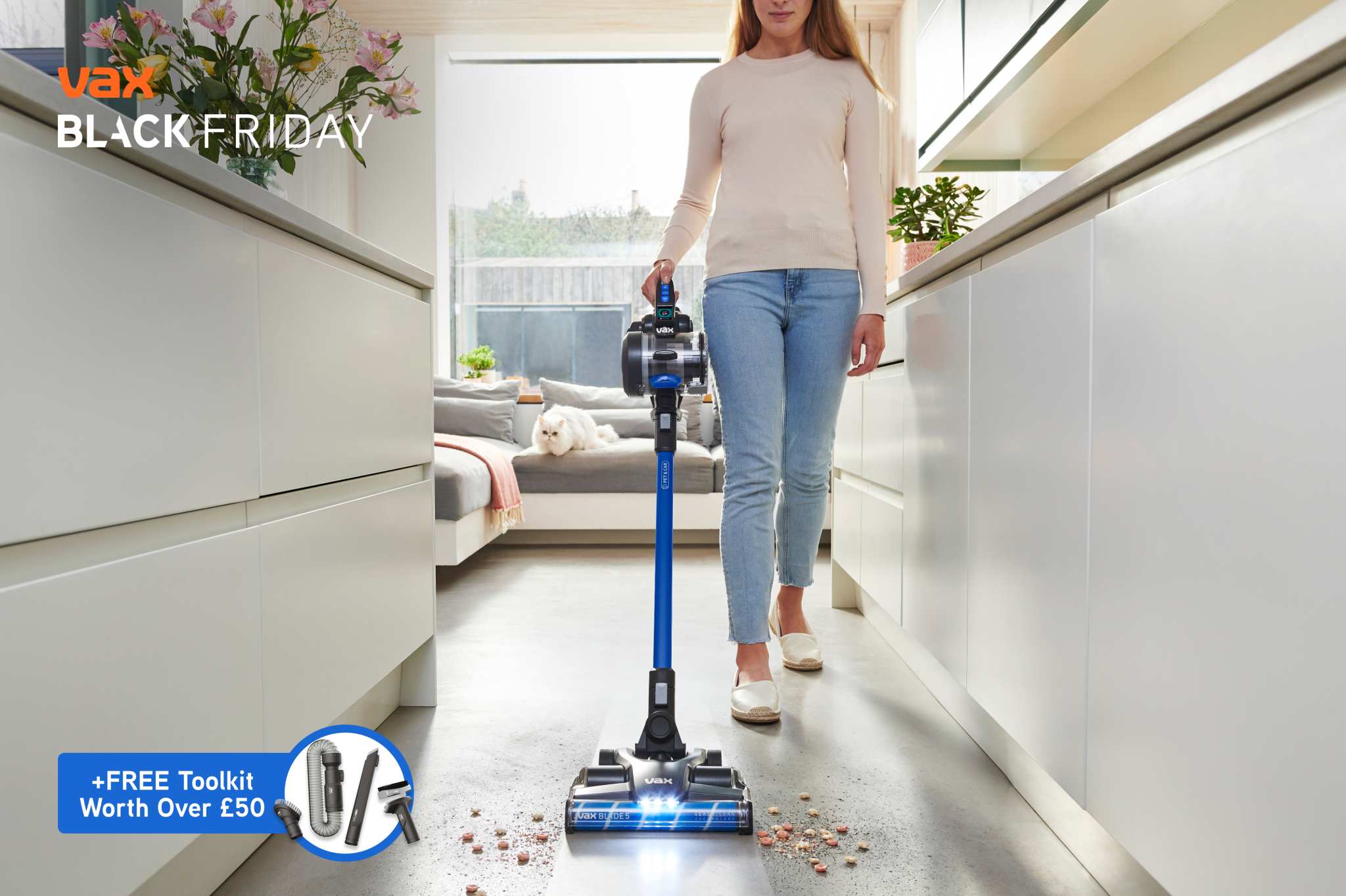 VAX ONEPWR Blade 5 Dual Pet & Car Cordless Vacuum Cleaner