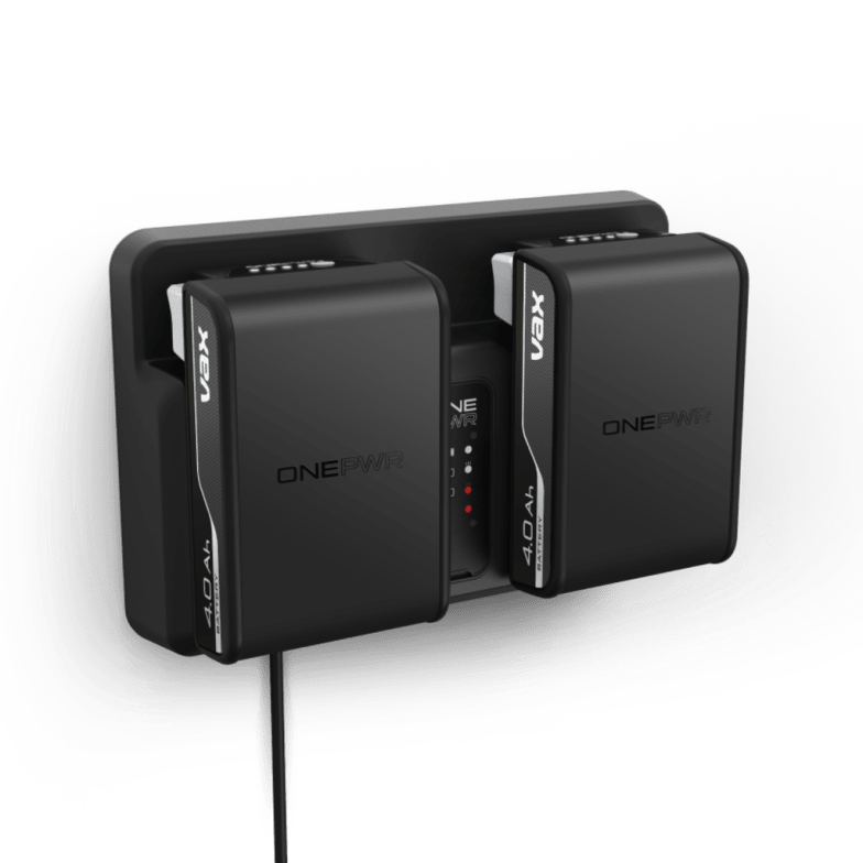 VAX ONEPWR™ 4.0Ah Dual Battery + Dual Bay Charger Kit