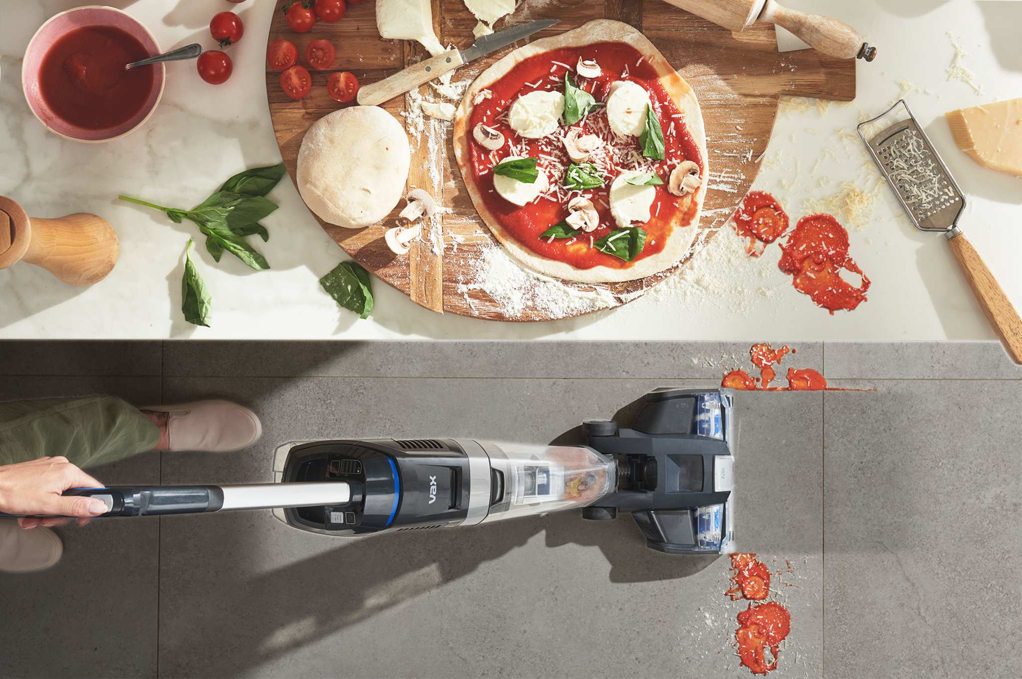 AA - HomePro Web Updates/AAA - New PDP Gallery Content/HardFloor Cleaners/Glide 2/VAX_Glide_2_-_Overhead_Cleaning_Tile_Floor_v2